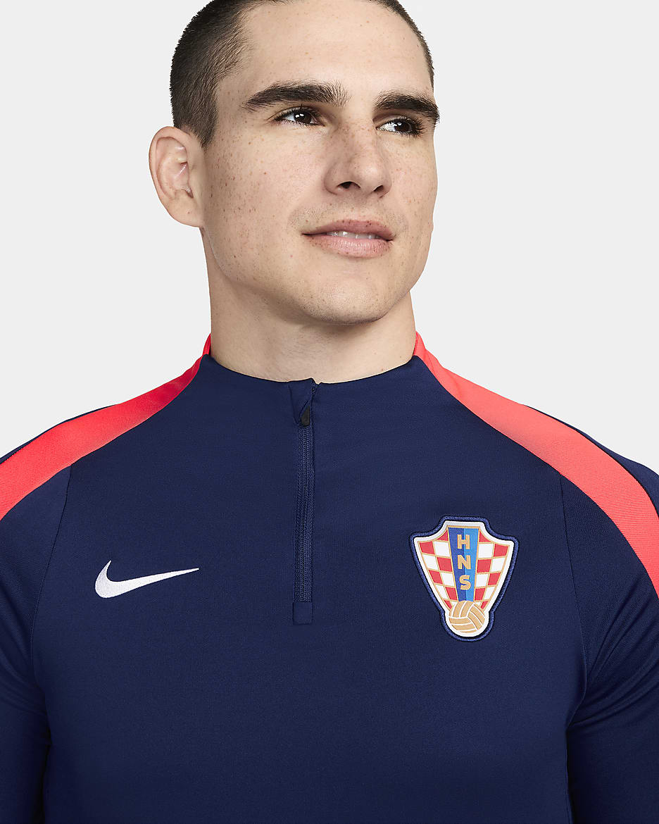 Croacia Strike Camiseta de entrenamiento de futbol Nike Dri FIT Hombre. Nike ES